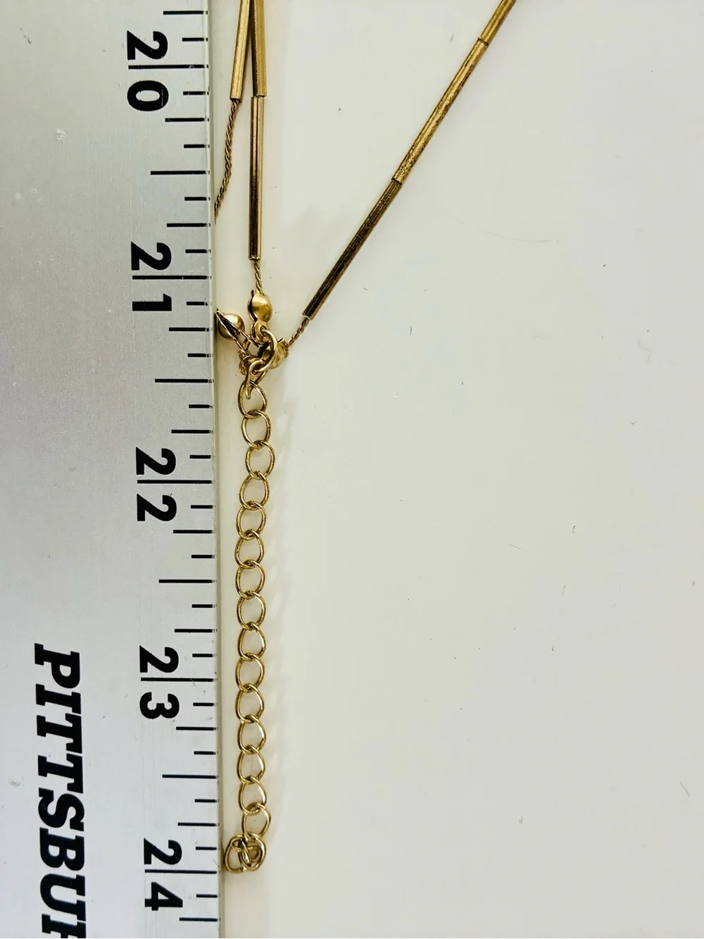 Gold Layered Bar Link Necklace for Women Bohemian Beach Chic Sexy Timeless EUC